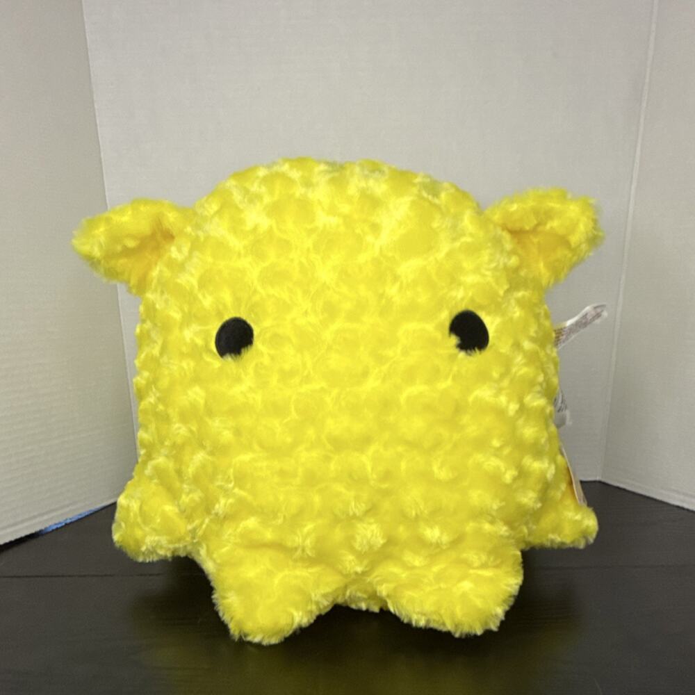 Round1 Curly Mendako UFO Medium Yellow Mendako Plush Doll Exclusive 2025